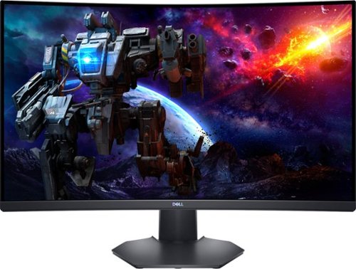 Dell - S3222DGM 32" LED Curved QHD FreeSync Gaming Monitor (DisplayPort, HDMI) - Black