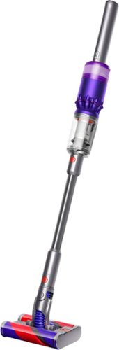 Dyson - Omni Glide Cordless Vacuum with 3 accessories - Purple/Nickel