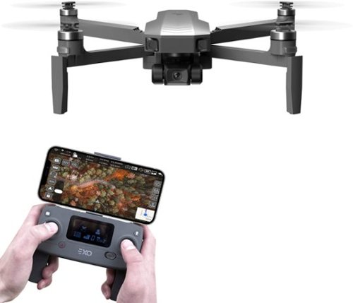 EXO Drones - Cinemaster 2 Drone and Remote Control (Android and iOS compatible) - Gray