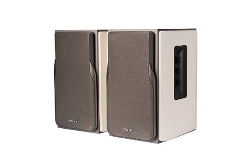 Edifier - R1380T Active Bookshelf Speakers, Computer Speakers - Dual RCA inputs - 2.0 Studio Monitor Speaker - White