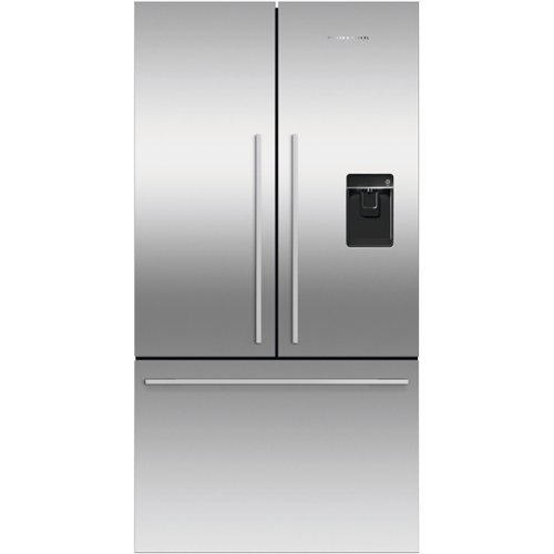 Fisher & Paykel - 20.1 Cu. Ft. French Door Refrigerator - Stainless Steel