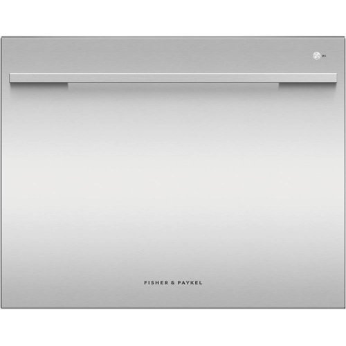 Fisher & Paykel - 24" Front Control Tall Tub Built-In Dishwasher - Stainless Steel