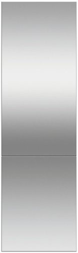 Fisher & Paykel - 24 In. Door Panel for Left Hinge Bottom Mount Refrigerator - Stainless Steel