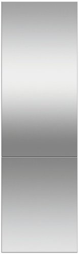 Fisher & Paykel - 24 In. Door Panel for Right Hinge Bottom Mount Refrigerator - Stainless Steel