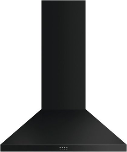 Fisher & Paykel - 36" Convertible Range Hood - Black