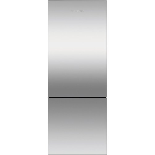 Fisher & Paykel - ActiveSmart 13.5 Cu. Ft. Bottom-Freezer Counter-Depth Refrigerator - Stainless Steel