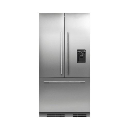 Fisher & Paykel - ActiveSmart 16.8 Cu. Ft. 36 in French Door Built-In Refrigerator - Custom Panel Ready