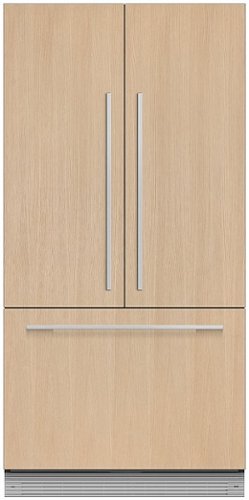 Fisher & Paykel - ActiveSmart 16.8 Cu. Ft. French Door Built-In Refrigerator - Custom Panel Ready