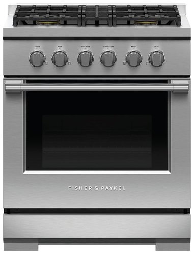 Fisher & Paykel - Professional 30 inch 4 Burner Gas Range (LP) - Stainless Steel