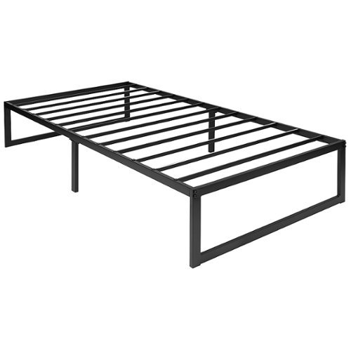 Flash Furniture - Bentley Twin Platform Bed - Black