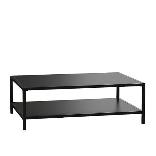 Flash Furniture - Brock Contemporary Patio Coffee Table - Black