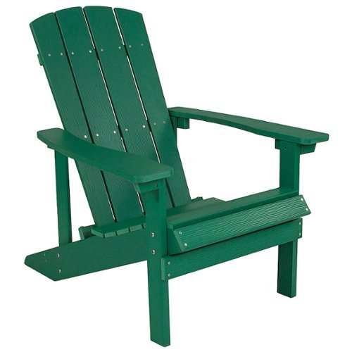 Flash Furniture - Charlestown Adirondack Chair - Green