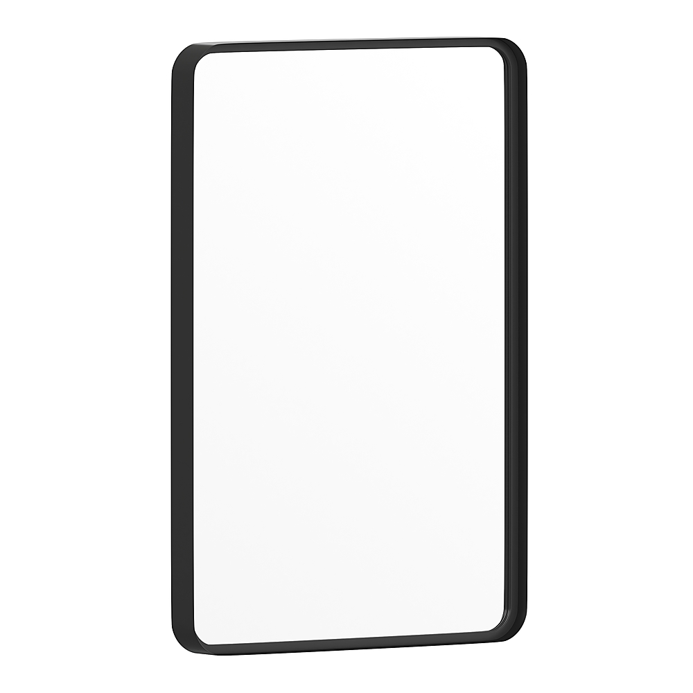 Flash Furniture - Janinne 20" x 30" Wall Mounted Mirror - Black