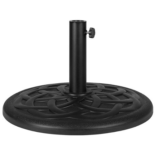 Flash Furniture - Kona 19.25" Patio Umbrella Base - Black