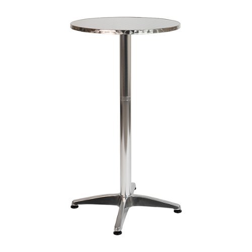 Flash Furniture - Mellie Contemporary Patio Bar Table - Aluminum