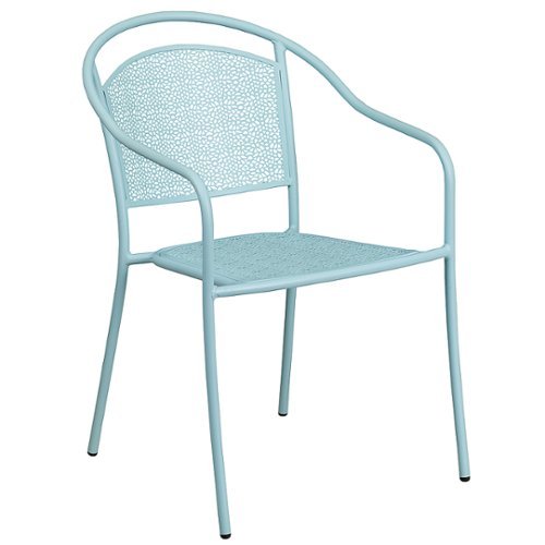 Flash Furniture - Oia Patio Chair - Sky Blue