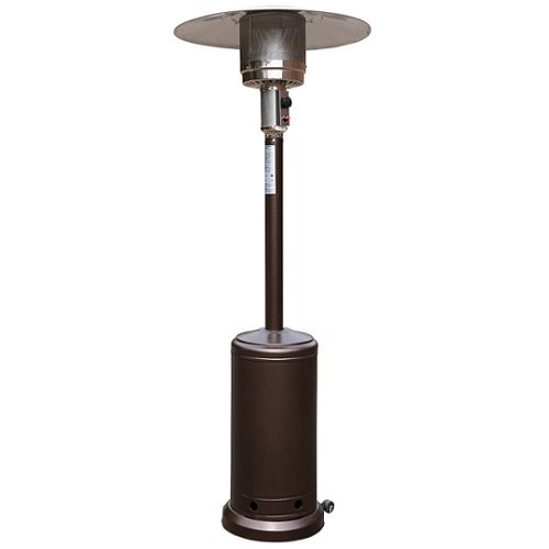 Flash Furniture - Sol 90" Round Patio Heater - Bronze