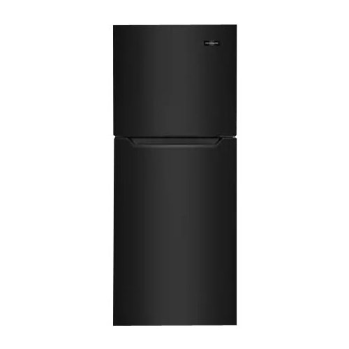 Frigidaire - 10.1 Cu. Ft. Top-Freezer Refrigerator - Black