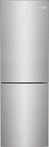 Frigidaire - 11.5 Cu. Ft. Bottom-Freezer Refrigerator - Brushed Steel