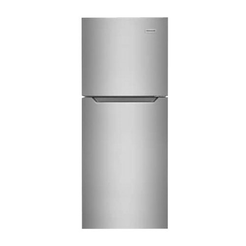 Frigidaire - 11.6 Cu. Ft. Top-Freezer Refrigerator - Brushed Steel