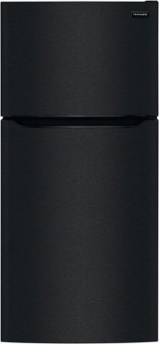 Frigidaire - 18.3 Cu. Ft. Top Freezer Refrigerator - Black