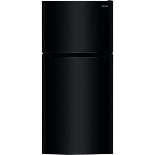 Frigidaire - 20 Cu. Ft. Top-Freezer Refrigerator - Black