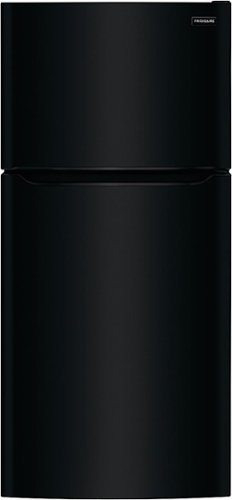 Frigidaire - 20 Cu. Ft. Top Freezer Refrigerator - Black