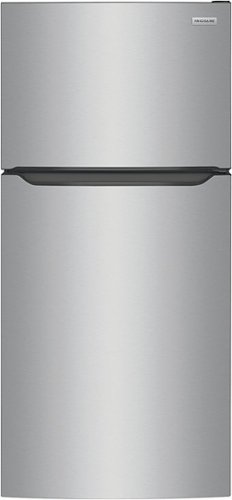 Frigidaire - 20 Cu. Ft. Top Freezer Refrigerator - Stainless Steel