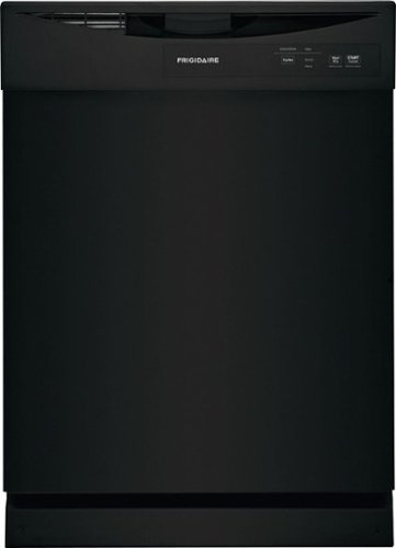 Frigidaire 24" Front Control Built-In Dishwasher, 62dba - Black