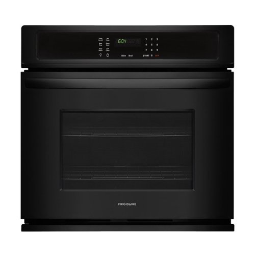 Frigidaire - 30" Built-In Single Electric Wall Oven - Black