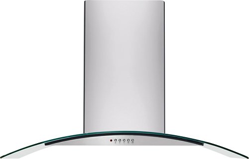 Frigidaire - 30" Convertible Range Hood - Stainless Steel/Glass