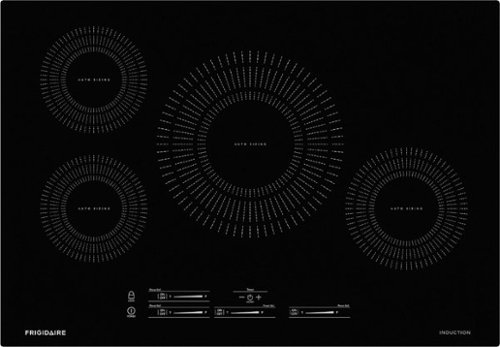 Frigidaire - 30" Electric Induction Cooktop - Black