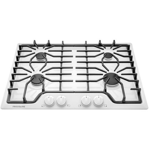 Frigidaire - 30" Gas Cooktop - White