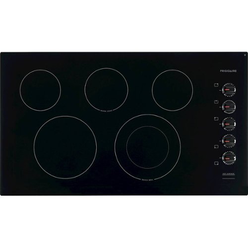 Frigidaire - 36" Electric Cooktop - Black