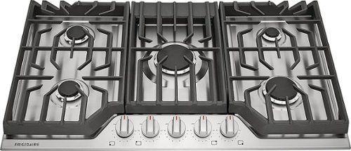 Frigidaire - 36" Gas Cooktop - Stainless Steel