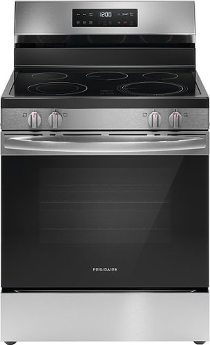 Frigidaire 5.3 Cu. Ft. Freestanding Electric Range with EvenTemp - Stainless Steel
