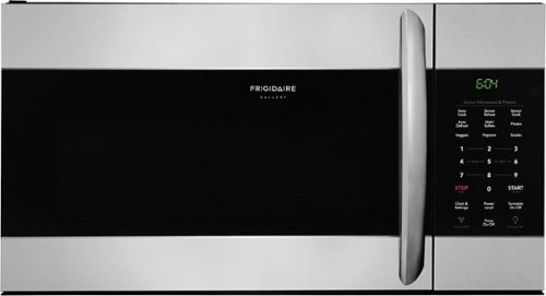 Frigidaire - Gallery 1.7 Cu. Ft. Over-the-Range Microwave with Sensor Cooking - Stainless Steel