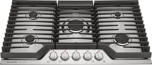 Frigidaire - Gallery 36" Gas Cooktop - Stainless Steel