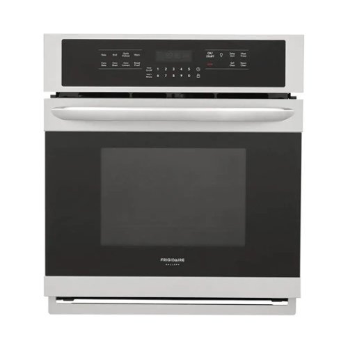 Frigidaire - Gallery Series 30" Built-In Single Electric Convection Wall Oven - Stainless Steel