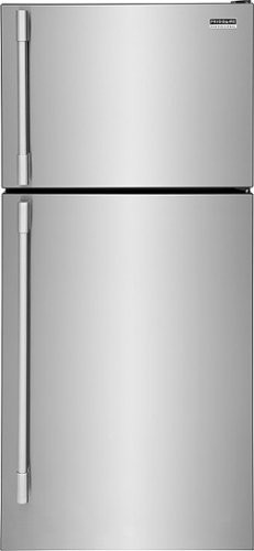 Frigidaire - Professional 20.0 Cu. Ft. Top Freezer Refrigerator - Stainless Steel