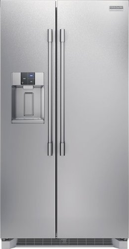 Frigidaire - Professional 22.3 Cu. Ft. Side by Side Counter Depth Refrigerator - Stainless Steel