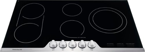 Frigidaire - Professional 36" Electric Cooktop - Stainless Steel