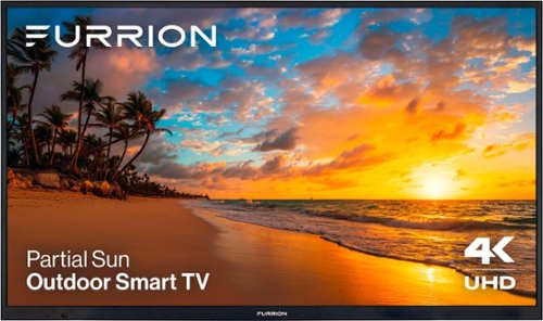 Furrion - Aurora 65" Partial Sun Smart 4K UHD LED Outdoor TV