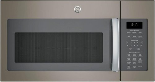 GE - 1.7 Cu. Ft. Over-the-Range Microwave - Slate