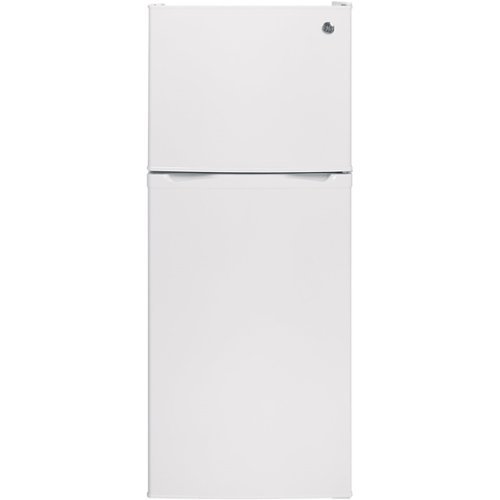 GE - 11.6 Cu. Ft. Top-Freezer Refrigerator - White
