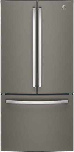 GE - 24.7 Cu. Ft. French Door Refrigerator - Slate