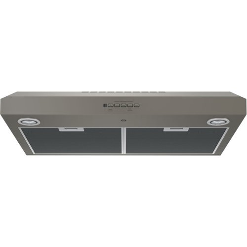 GE - 30" Convertible Range Hood - Slate