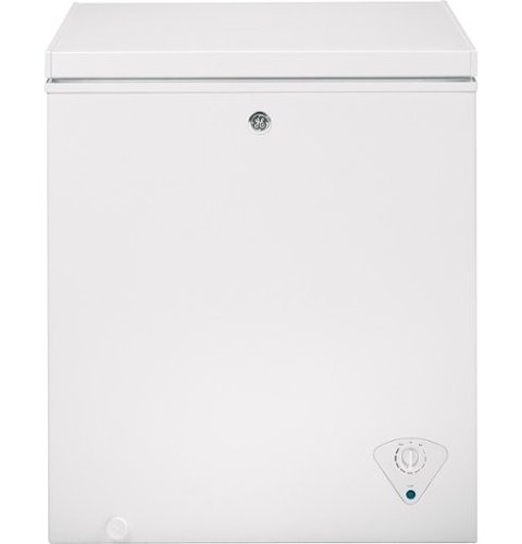 GE - 5.0 Cu. Ft. Garage-Ready Chest Freezer - White