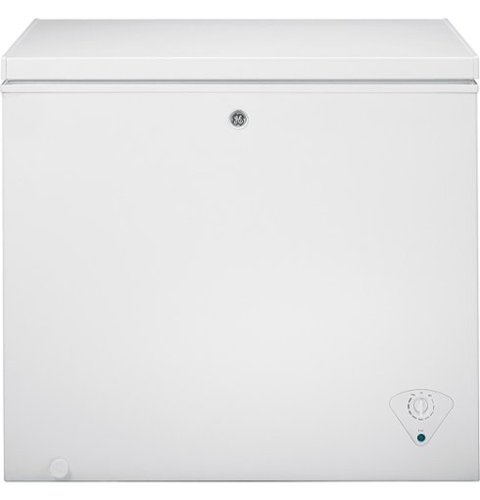 GE - 7.0 Cu. Ft. Garage-Ready Chest Freezer - White