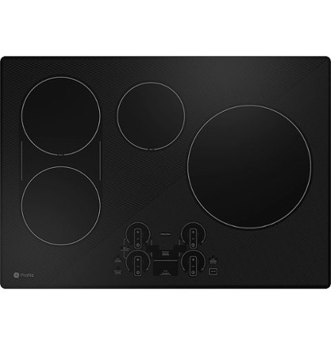 GE Profile - 30" Electric Built In Cooktop - Black